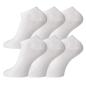 Preview: 6 Paar TippTexx 24 GOTS Sneakersocken mit Bio-Baumwolle